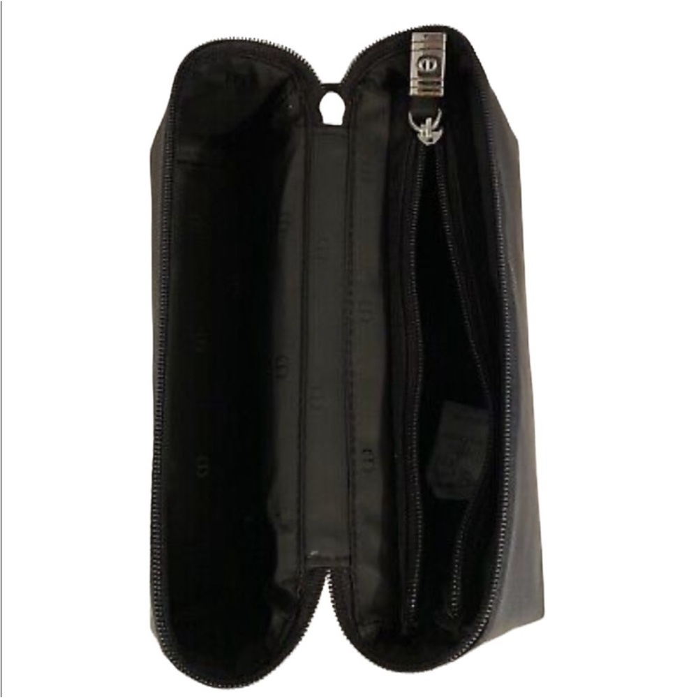 DIOR Men's Women's Unisex Black Toiletry Travel Makeup Bag Pouch Organizer - Picture 7 of 11